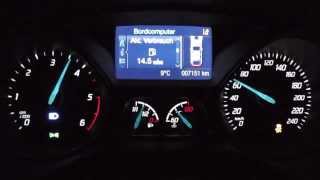 2013 Ford Focus 20 l Duratorq TDCi 140 HP 0100 kmh amp 0100 mph Acceleration [upl. by Letreece382]