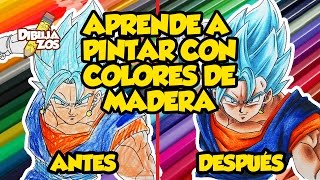 COMO COLOREAR CON COLORES DE MADERA  FÁCIL ✅  APRENDES RÁPIDO [upl. by Needan639]