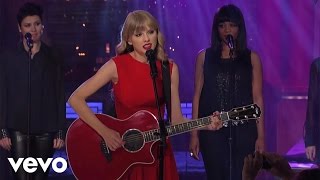 Taylor Swift  Begin Again Live from New York City [upl. by Di]