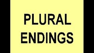 Learn German  6b  Plural endings [upl. by Younglove864]