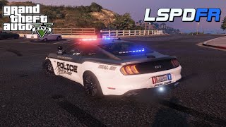 Police Night Patrol On Duty Compilation Ep 1  GTA 5 LSPDFR Police Simulator Mod w Ford Mustang GT [upl. by Ahsak]