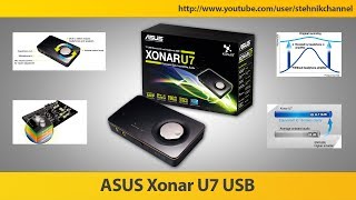 Обзор ASUS Xonar U7 USB Review [upl. by Lurleen613]