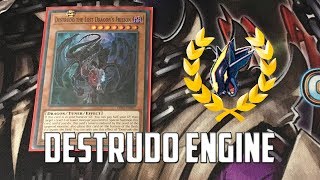 Engine  Motor Destrudo the Lost Dragons Frisson YuGiOh [upl. by Bentlee371]