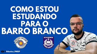 BARRO BRANCO  Como está sendo minha PREPARAÇÃO para o próximo CONCURSO [upl. by Aratnahs]