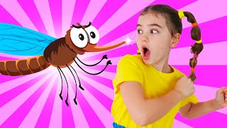 Itchy Itchy Song  Mosquito Go Away  More  Nick and Poli Kids Songs  YouTube Music [upl. by Lydnek]