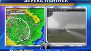 Murfreesboro Tornado on WKRN [upl. by Brebner]