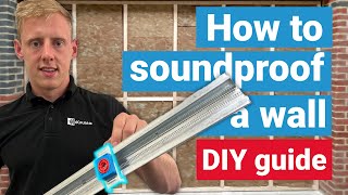 Soundproofing walls 8 step DIY guide [upl. by Artemas]