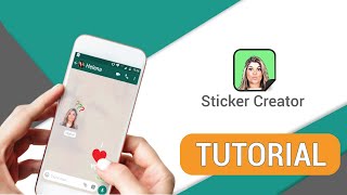 Sticker Maker How to Use The App [upl. by Ezitram294]