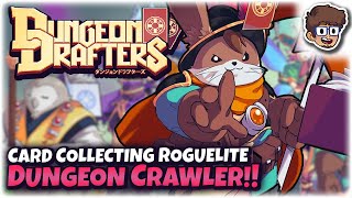 Card Collecting Dungeon Crawler Roguelite  Full Release  Lets Try Dungeon Drafters [upl. by Gale259]