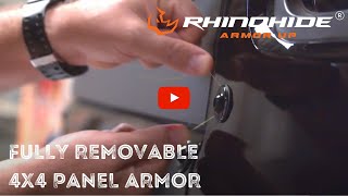 How to fully remove Rhinohide Armor® with ArmorLock® [upl. by Ylrrad]