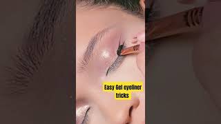 eyeliner lagane ka sabse aasan tarika😳 Eyeliner  tutorial [upl. by Maxantia]