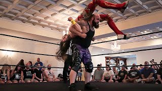 Dustin Waller vs Trigga The OG Fight Life Chaotic Wrestling Beyond Wrestling Open [upl. by Herminia]