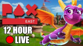 LETS GO TO PAX EAST 2024  Spyro Reignited 12 HOUR LIVE STREAM [upl. by Halona]