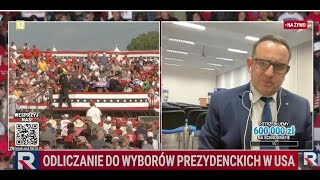 Odliczanie do wyborów prezydenckich w USA M Kawa demokraci mogą być zaskoczeni  Republika Dzień [upl. by Aan113]