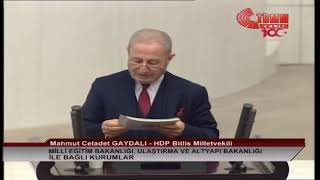 Milletvekilimiz Celadet Gaydalı TBMM’de Ulaştırma ve Altyapı Bakanlığı bütçesi üzerine konuşuyor [upl. by Ahsillek915]