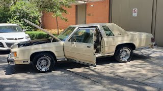 Un viaje 40 años al Pasado 1983 Ford Grand Marquis [upl. by Tayler199]