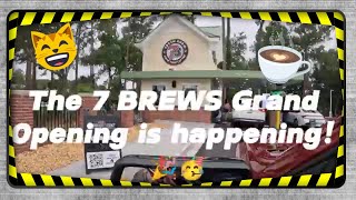 7 BREWS GRAND OPENING IN BLUFFTONHILTON HEAD SC [upl. by Zailer]