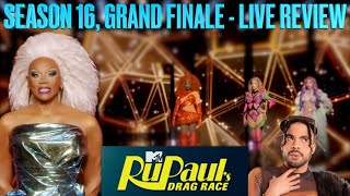 RuPaul’s Drag Race Season 16 Grand Finale  Live Review [upl. by Essirehc]