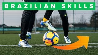 Learn 5 Cool Brazilian Football Skills [upl. by Nalrah379]