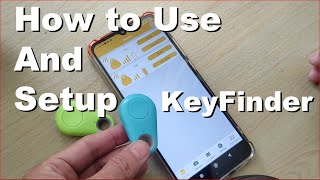 How to Use and Setup Key Finder using iSeaching Apps Use Phone Find your Misplaced Key or Wallet [upl. by Arekahs]