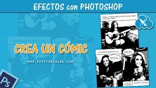 Crear un cómic  Photoshop Tutorial [upl. by Irina]