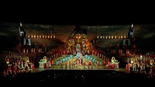 Aida  Scena del Trionfo  Arena di Verona 2015 [upl. by Fiel578]