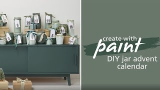 DIY jar advent calendar [upl. by Ecienaj738]