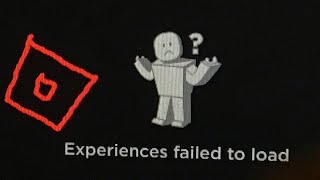 Who’s making this happen to Roblox Experiences failed to load Problem [upl. by Thedrick814]