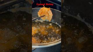 Delicious Coconut Shrimp cooking shrimp shorts [upl. by Dannon868]