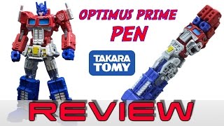 Transformers Optimus Prime Pen Review  Takara Legend Size Pen Unboxing amp Review [upl. by Nowd]