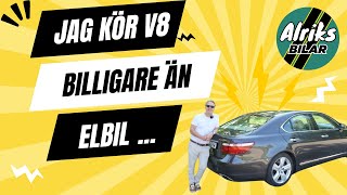 Jag kör gammal V8lyxbil billigare än elbil [upl. by Neeoma921]