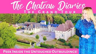 PEEK INSIDE THE CHATEAUS UNTOUCHED OUTBUILDINGS [upl. by Kristopher]