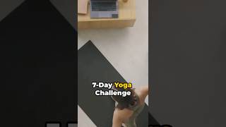 Beginner Yoga Challenge  7Day Yoga Routine  Yoga for Flexibility  shorts [upl. by Alahc]