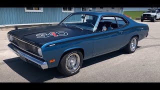 SOLD  1970 Plymouth Duster 340 for sale at Pentastic Motors [upl. by Nylra]