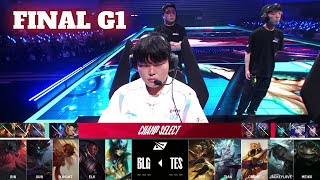 BLG vs TES  Game 1  Grand Final S14 LPL Spring Playoffs 2024  Bilibili Gaming vs Top Esports G1 [upl. by Micro]