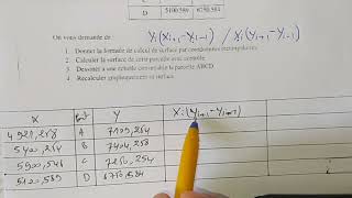 examen de fin de formation géomètre topographe 2021 [upl. by Nats104]