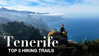 My TOP 5 fav HIKING trails in TENERIFE  Travel vlog [upl. by Idurt]