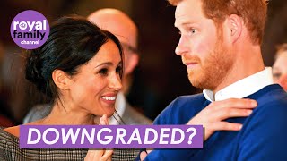 Harry and Meghan ‘Downgraded’ on Official Royal Family Website [upl. by Phillis844]