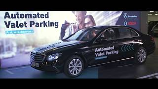 MercedesBenz Automated Valet Parking [upl. by Placeeda85]