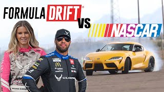 Teaching a NASCAR driver how to DRIFT [upl. by Ricardo]