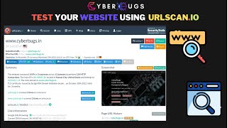 Test Your Website Using URLScanio  Full URLScanio Review  Test Website Online  In Hindi [upl. by Duff]