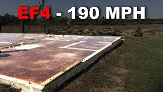 DAMAGE ANALYSIS BassfieldSoso MS EF4 Tornado [upl. by Sel287]