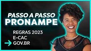 PRONAMPE 2023 PASSOS saiba como solicitar e fazer o cadastro Ecac e Govbr mei emprestimo [upl. by Gwenette]