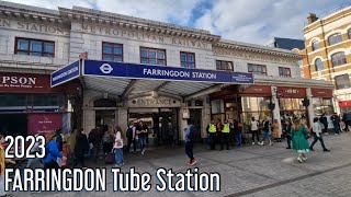 FARRINGDON Tube Station 2023 [upl. by Marja]