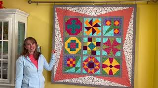 Quilt BOM Tutorial Through the Window Pane Intro [upl. by Tebasile]