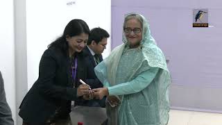 ভোট দিয়ে প্রধানমন্ত্রী বললেন নৌকাই জিতবে  Sheikh Hasina Vote  BD Election News 2024 [upl. by Greerson]