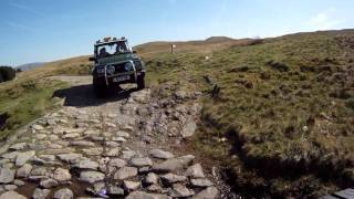 St Johns in the vale Green laning Daihatsu Fourtrak Hero Go Pro HD [upl. by Moriah]