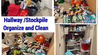 Hallway  Couponing Stockpile Organize and Declutter  Mar 21 2024 [upl. by Elli]