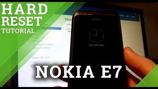 Hard Reset NOKIA E7 Communicator  Phone Restore [upl. by Galitea]