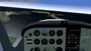 Flightgear Cessna 172p Takeoff and Landing Tutorial [upl. by Eleanora]